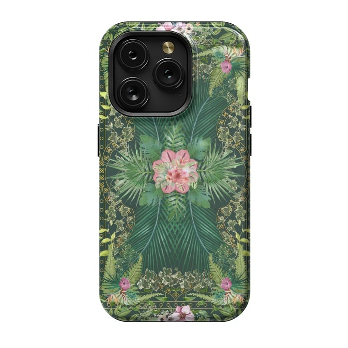 iPhone 15 Pro StrongFit Tropical Foliage 10 by amini54