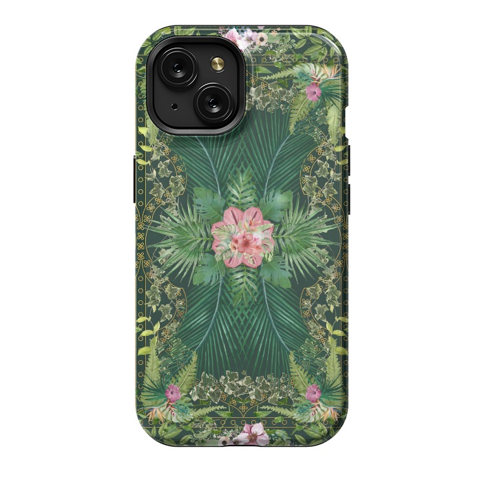 iPhone 15 StrongFit Tropical Foliage 10 by amini54
