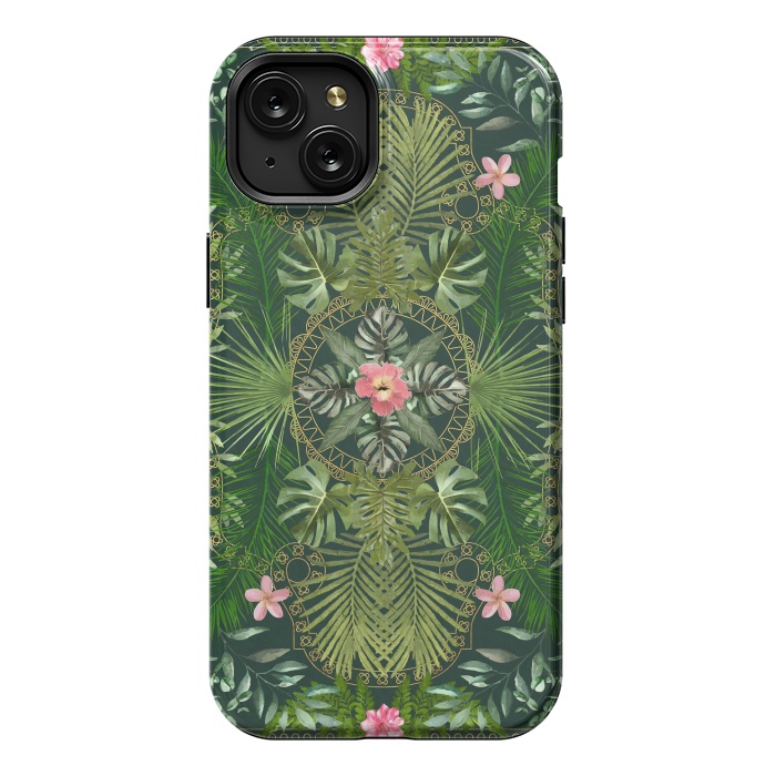 iPhone 15 Plus StrongFit Tropical Foliage 15 by amini54
