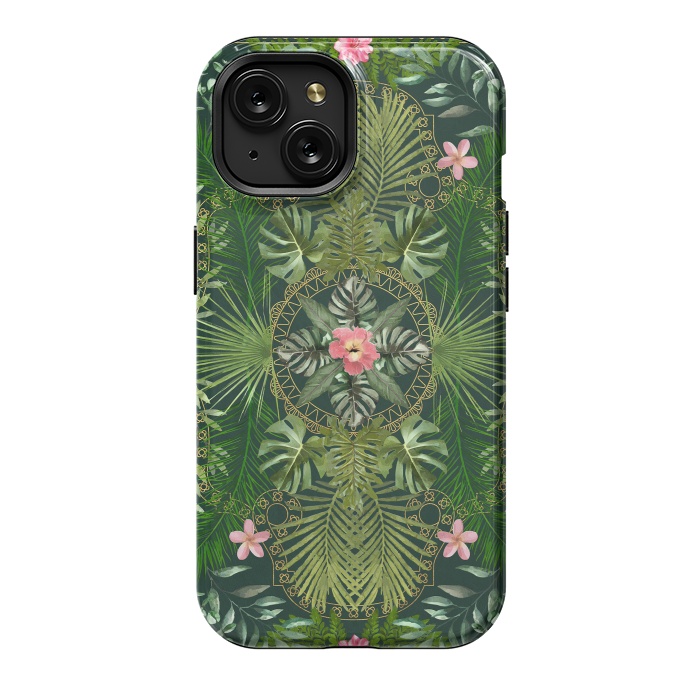 iPhone 15 StrongFit Tropical Foliage 15 by amini54