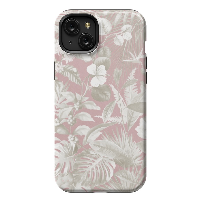 iPhone 15 Plus StrongFit Tropical Foliage 12 by amini54