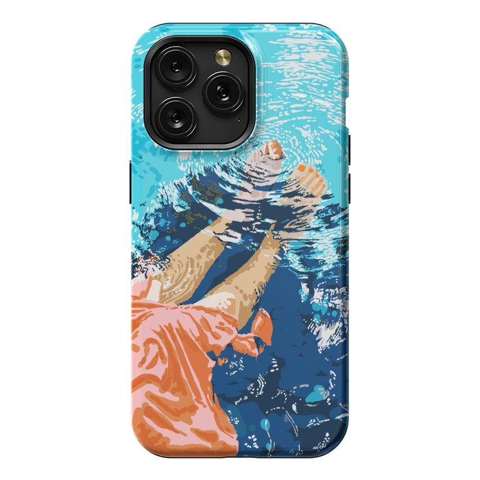 iPhone 15 Pro Max StrongFit Take Me Where The Waves Kiss My Feet by Uma Prabhakar Gokhale