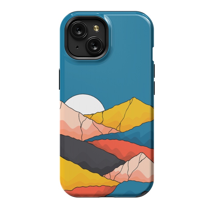 iPhone 15 StrongFit The mountainous range by Steve Wade (Swade)