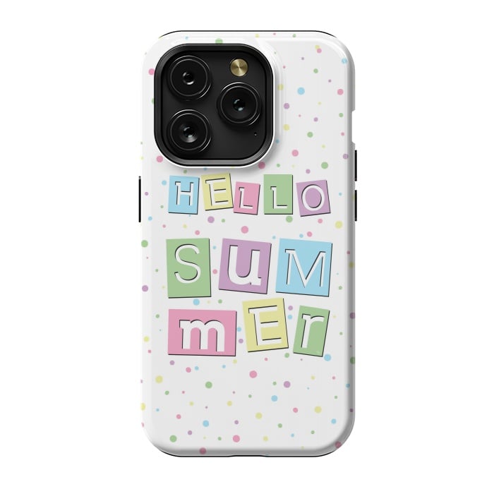 iPhone 15 Pro StrongFit Hello Summer by Martina
