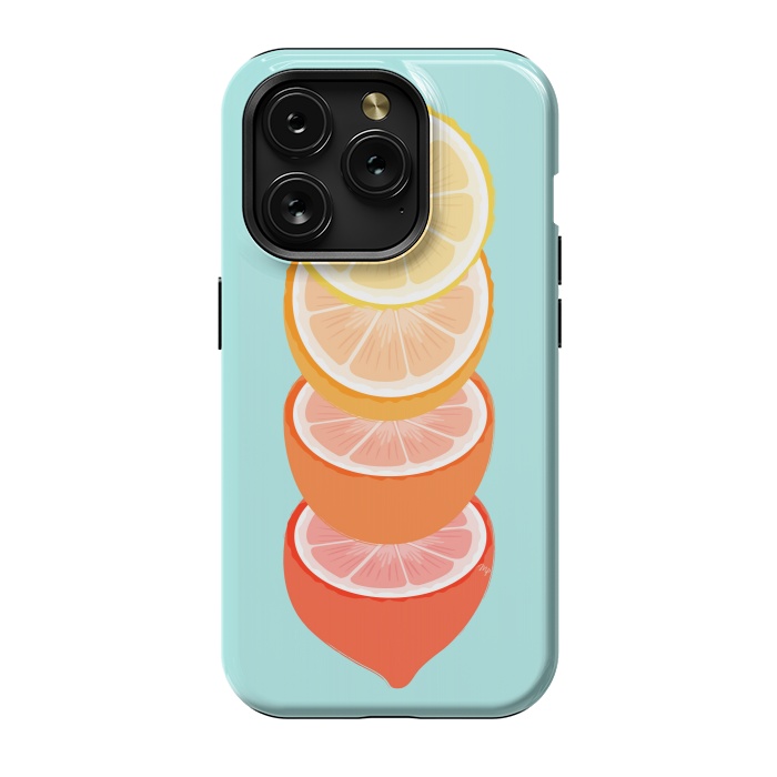 iPhone 15 Pro StrongFit Citrus Love by Martina