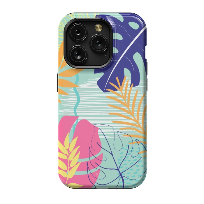 iPhone 15 Pro StrongFit Tropical Mood by Martina