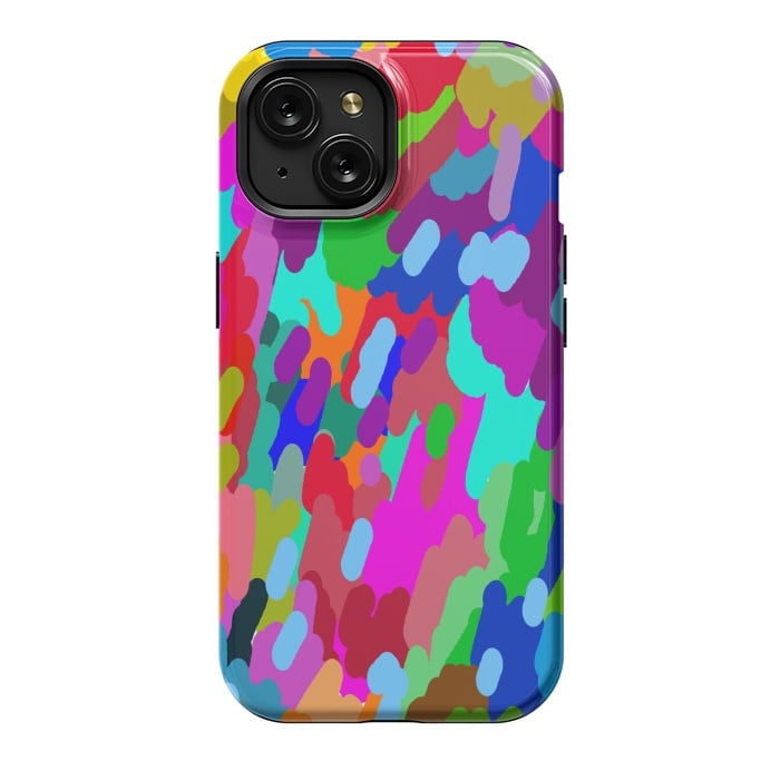 iPhone 15 StrongFit Blind with color by Josie