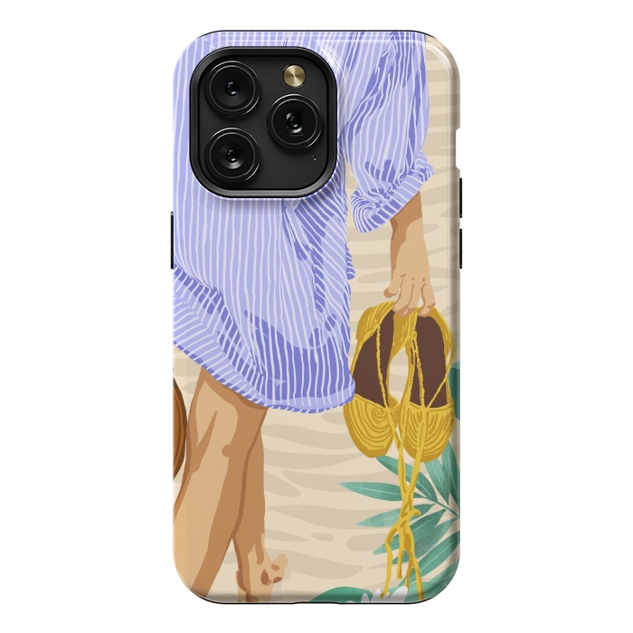 iPhone 15 Pro Max StrongFit I followed my heart & it led me to the beach | Boho Ocean Sand Sea Beachy Fashion Summer by Uma Prabhakar Gokhale