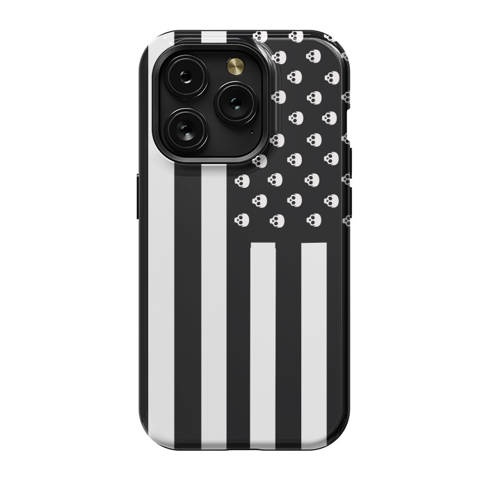 iPhone 15 Pro StrongFit United Deaths of America by Gringoface Designs