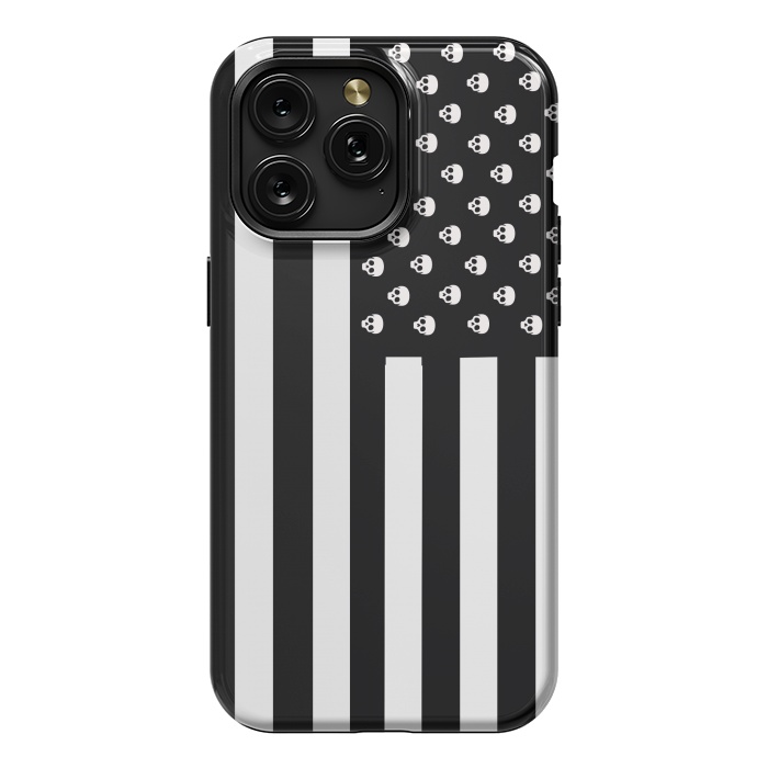iPhone 15 Pro Max StrongFit United Deaths of America by Gringoface Designs