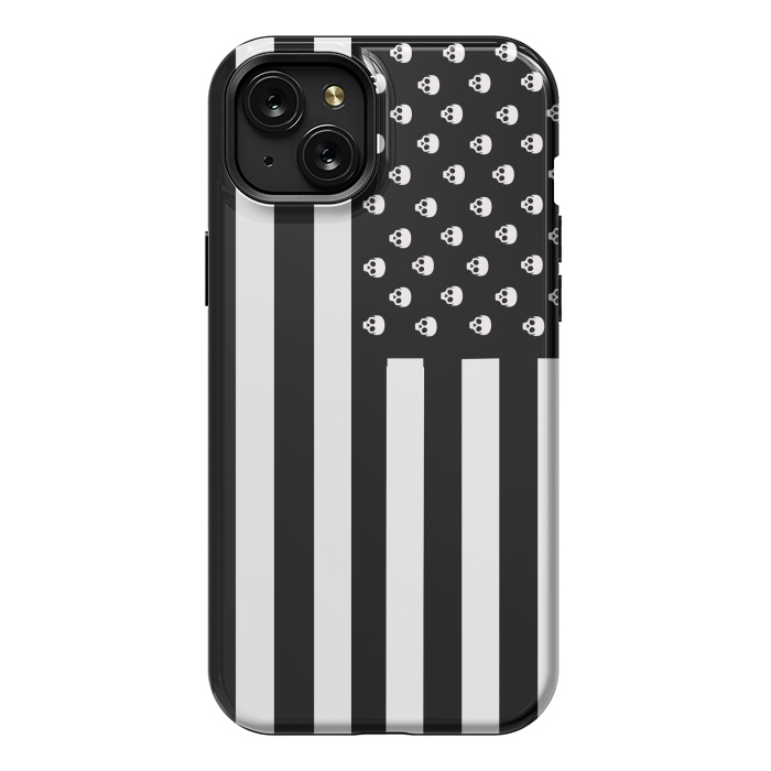 iPhone 15 Plus StrongFit United Deaths of America by Gringoface Designs