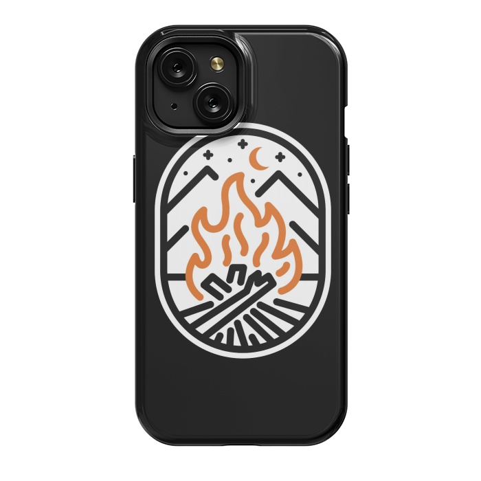 iPhone 15 StrongFit Camp Fire 1 by Afif Quilimo