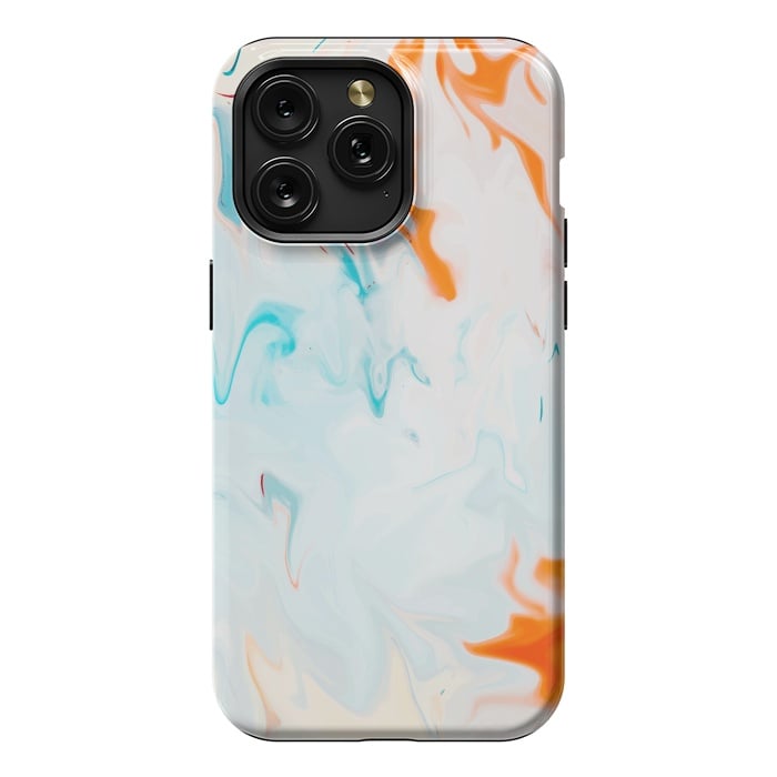iPhone 15 Pro Max StrongFit Abstract Marble-I by Creativeaxle