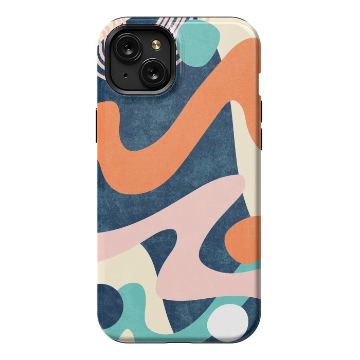 iPhone 15 Plus StrongFit Retro Waves 01 by amini54
