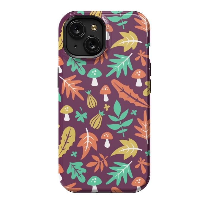 iPhone 15 StrongFit Autum Floral Design by ArtsCase