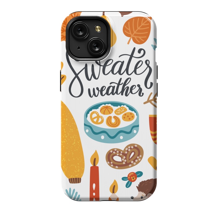 iPhone 15 StrongFit Autumn Icons by ArtsCase