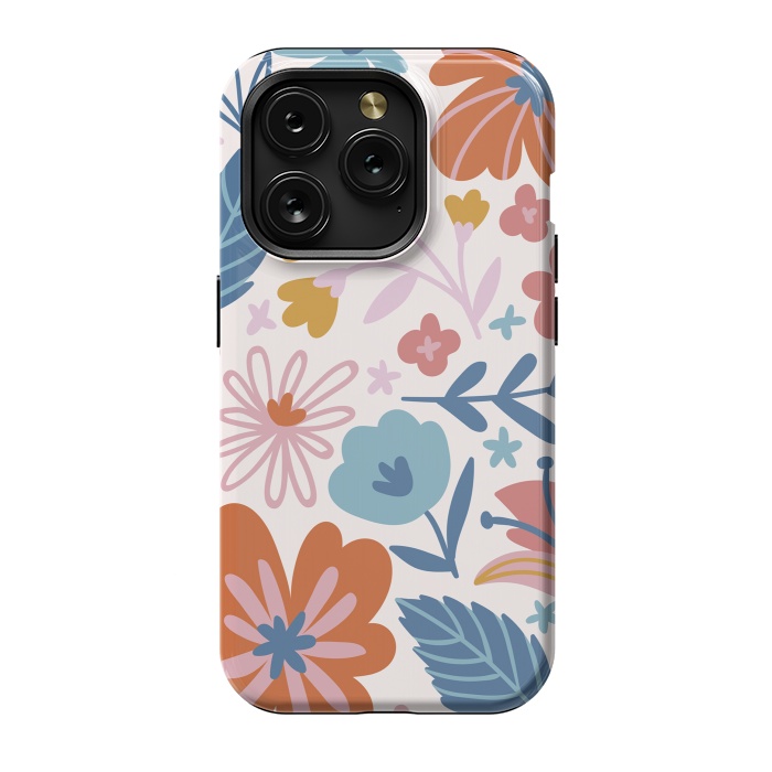 iPhone 15 Pro StrongFit Floral Pattern XI by ArtsCase