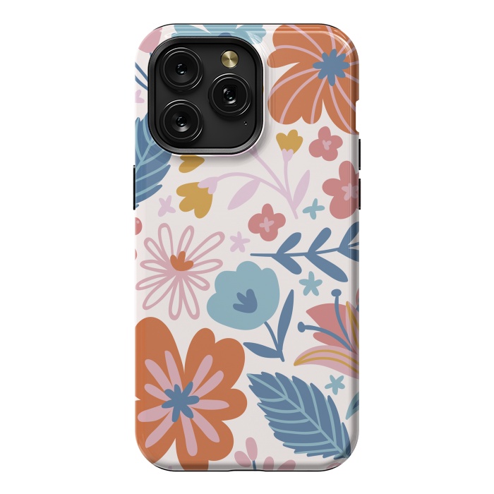 iPhone 15 Pro Max StrongFit Floral Pattern XI by ArtsCase