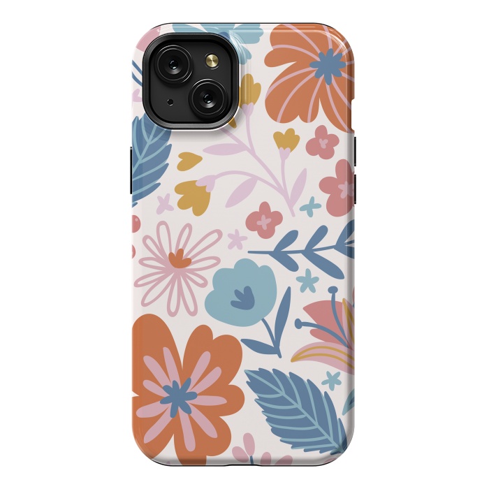 iPhone 15 Plus StrongFit Floral Pattern XI by ArtsCase