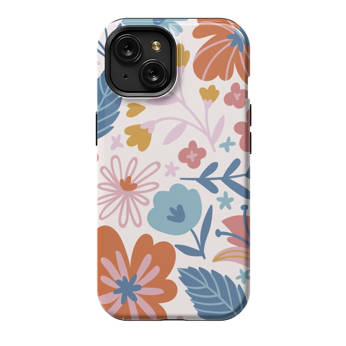 iPhone 15 StrongFit Floral Pattern XI by ArtsCase
