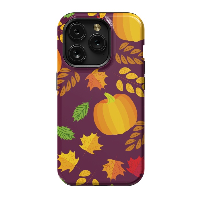 iPhone 15 Pro StrongFit Happy Thanksgiving Celebrate by ArtsCase