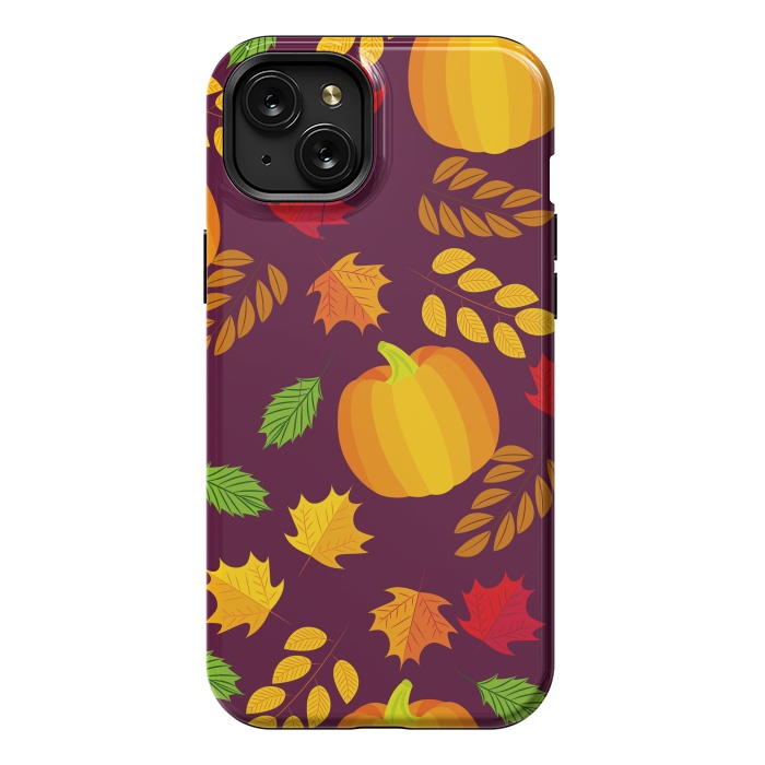 iPhone 15 Plus StrongFit Happy Thanksgiving Celebrate by ArtsCase