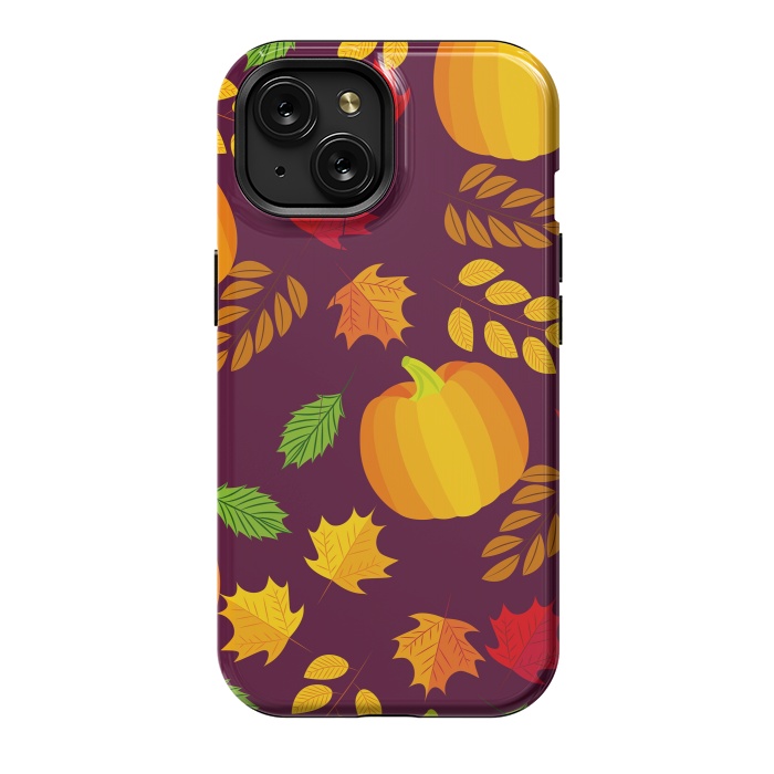 iPhone 15 StrongFit Happy Thanksgiving Celebrate by ArtsCase