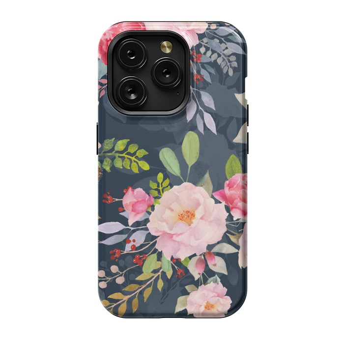 iPhone 15 Pro StrongFit Floral Pattern XXXXXXX by ArtsCase