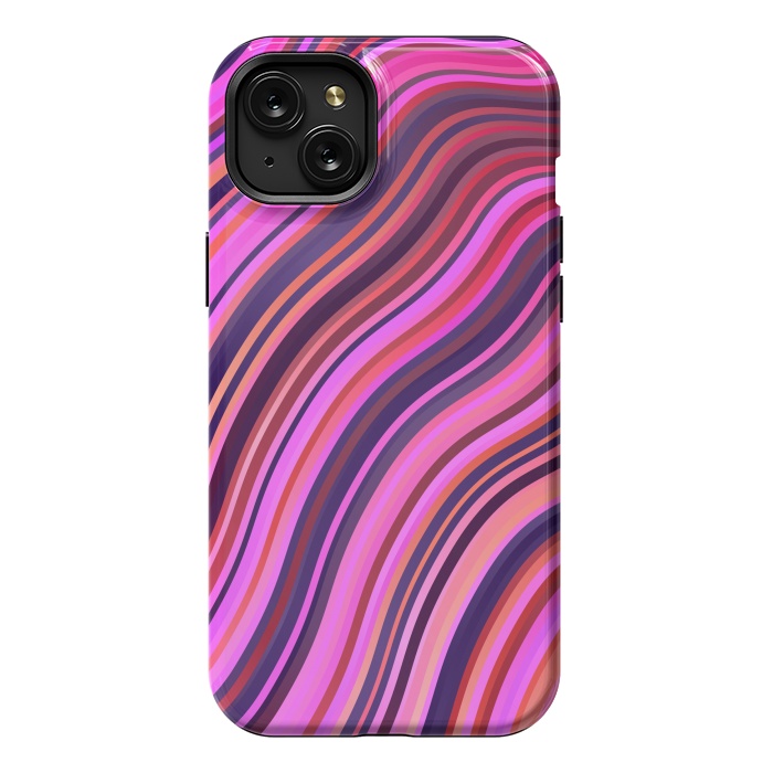 iPhone 15 Plus StrongFit Liquid Light Pink by ArtsCase