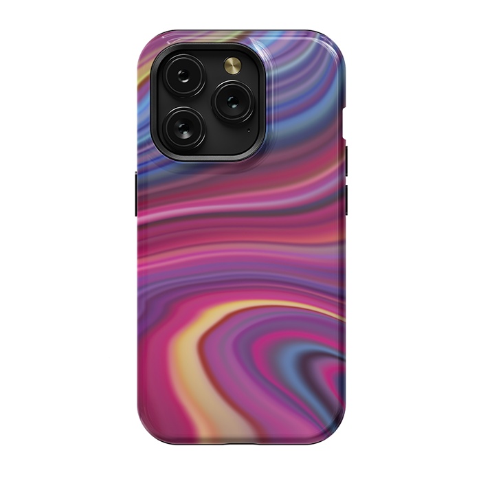iPhone 15 Pro StrongFit Liquid Marble Marble - Effect by ArtsCase