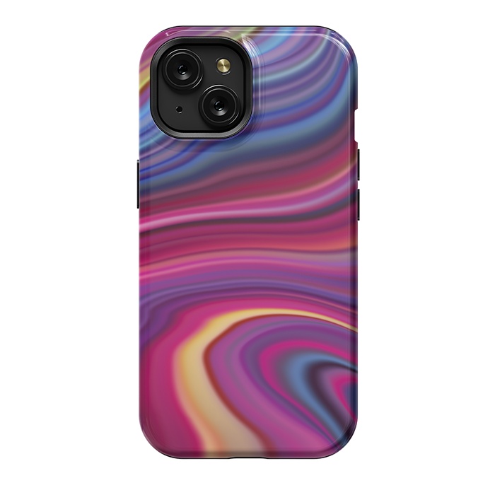 iPhone 15 StrongFit Liquid Marble Marble - Effect by ArtsCase