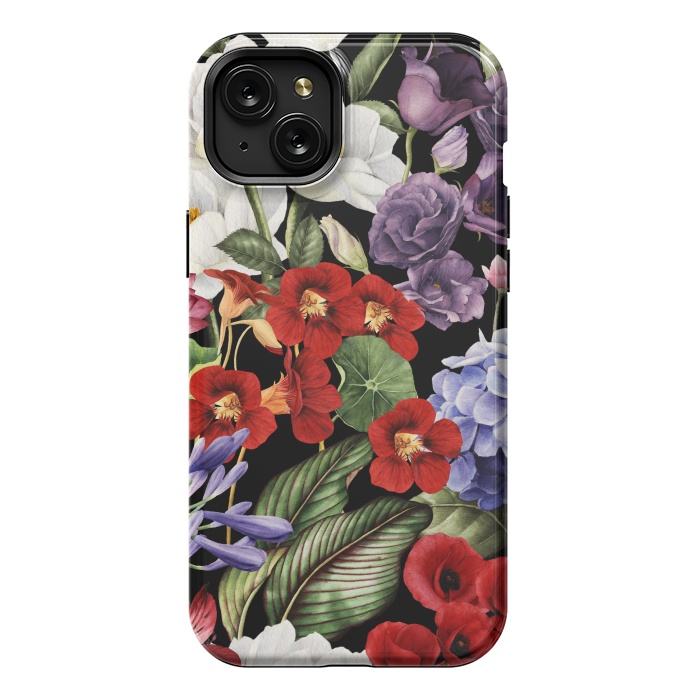 iPhone 15 Plus StrongFit Design Floral Pattern II by ArtsCase