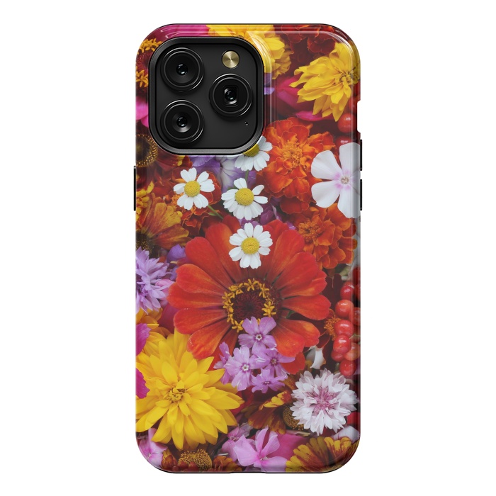 iPhone 15 Pro Max StrongFit Flowers in Different Shapes and Colors V  by ArtsCase
