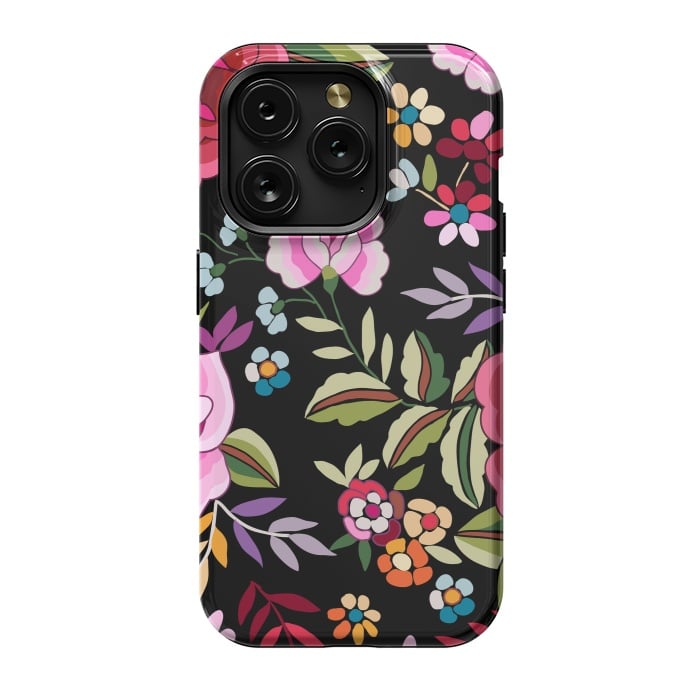 iPhone 15 Pro StrongFit Sweet Pink Flowers by ArtsCase
