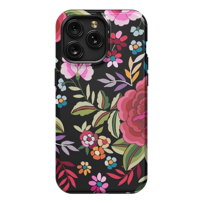 iPhone 15 Pro Max StrongFit Sweet Pink Flowers by ArtsCase