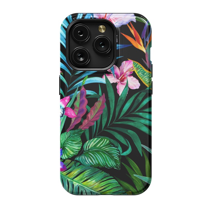 iPhone 15 Pro StrongFit Tropical Exotic Pattern by ArtsCase
