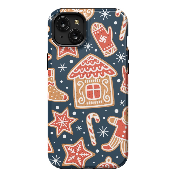iPhone 15 Plus StrongFit Hello Christmas by ArtsCase