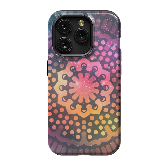 iPhone 15 Pro StrongFit Mandala Abstract Graphic Design VIII by ArtsCase