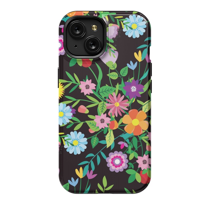 iPhone 15 StrongFit Patterns Doodle Spring XI by ArtsCase