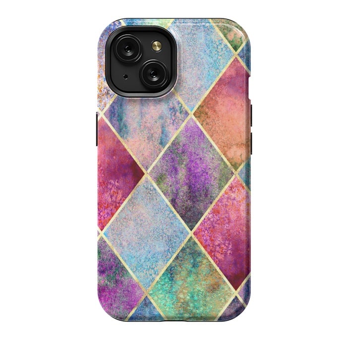 iPhone 15 StrongFit Plancha Geométrica Abstracta by ArtsCase