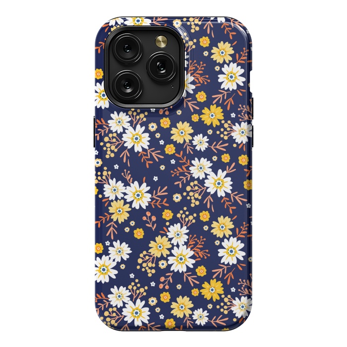 iPhone 15 Pro Max StrongFit Small Multicoloured Flowers by ArtsCase