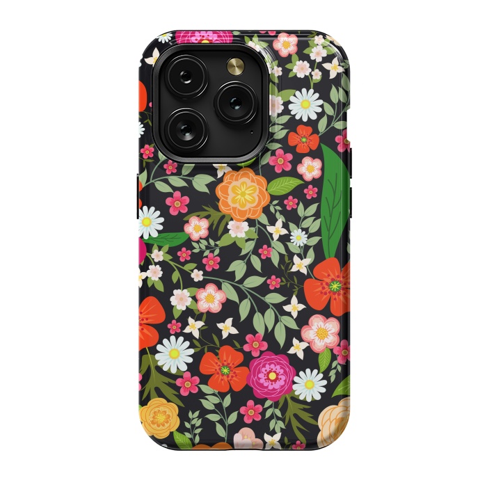 iPhone 15 Pro StrongFit Summer Meadow Seamless Pattern by ArtsCase