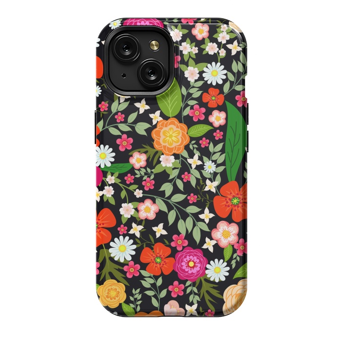 iPhone 15 StrongFit Summer Meadow Seamless Pattern by ArtsCase