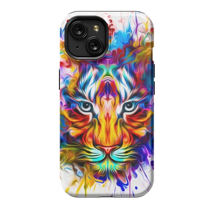 iPhone 15 StrongFit Tigre Salvaje by ArtsCase