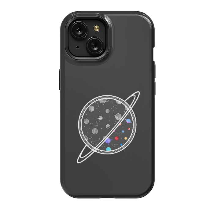 iPhone 15 StrongFit Aesthetic planets by Jms