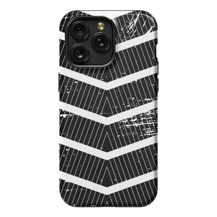 iPhone 15 Pro Max StrongFit Chevron Stripes by TMSarts