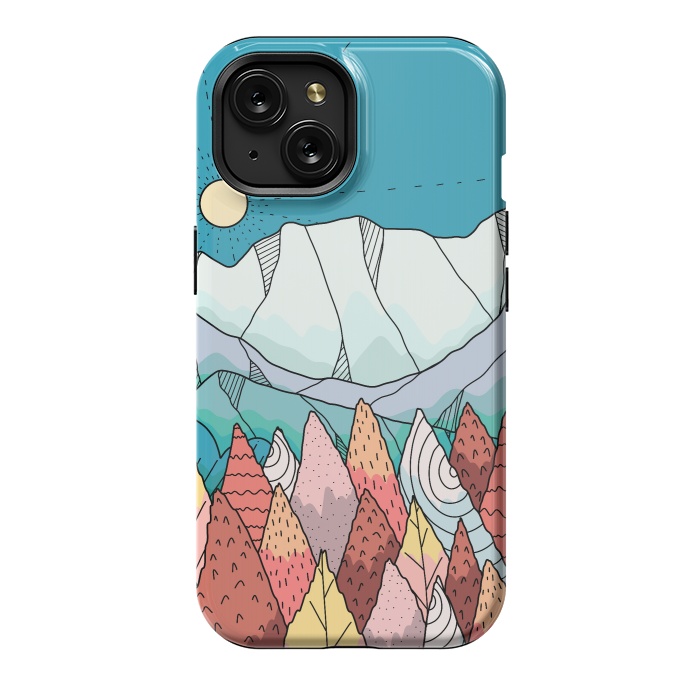 iPhone 15 StrongFit A morning autumn land by Steve Wade (Swade)