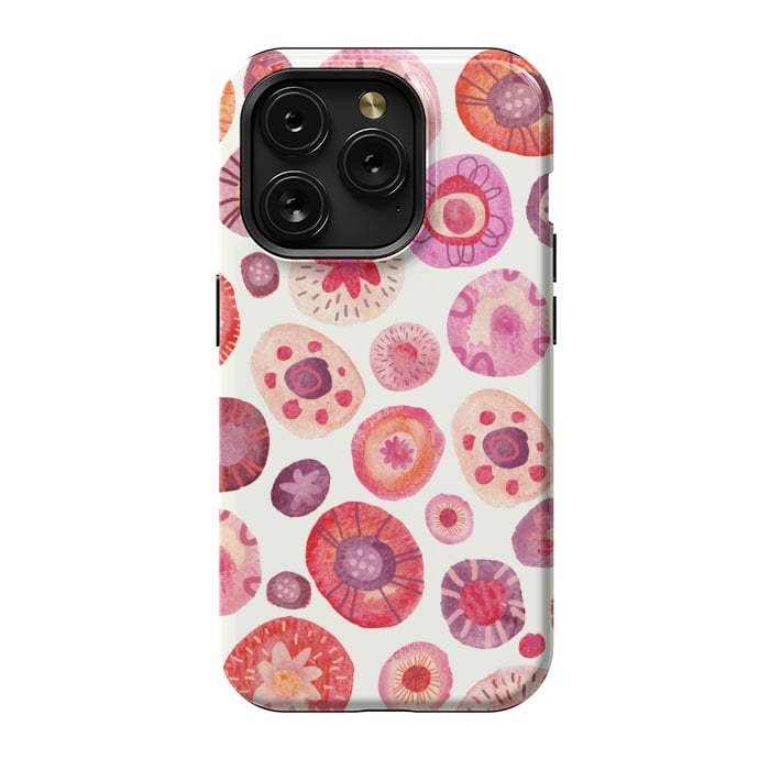iPhone 15 Pro StrongFit All the Flowers by Nic Squirrell