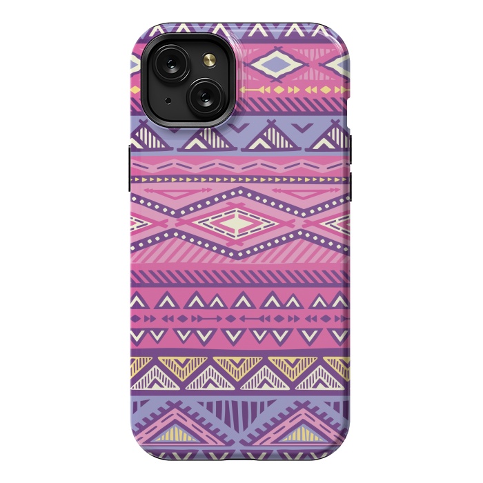 iPhone 15 Plus StrongFit Aztec by Winston
