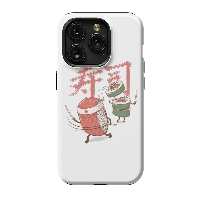 iPhone 15 Pro StrongFit Sushi Warrior by Afif Quilimo